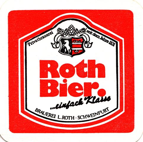 schweinfurt sw-by roth quad 1ab (185-einfach klasse-schwarzrot)